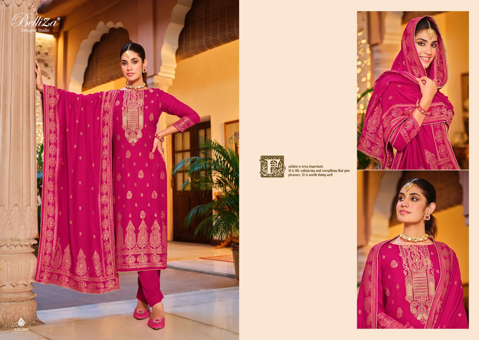 Shalimar By Belliza Viscose Pashmina Dress Material Catalog